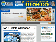 Tablet Screenshot of getbranson.com